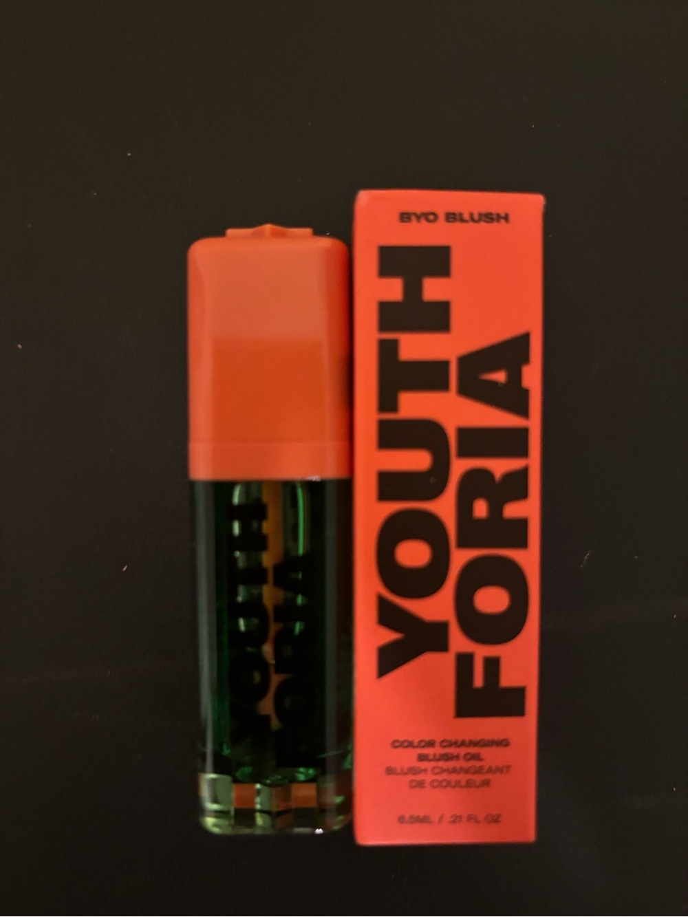 YOUTH FORIA BYO Blush Color-Changing Blush Gel — Coral Orange